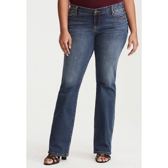 torrid Denim - Torrid Relaxed Medium Wash Bootcut Jeans 10 R